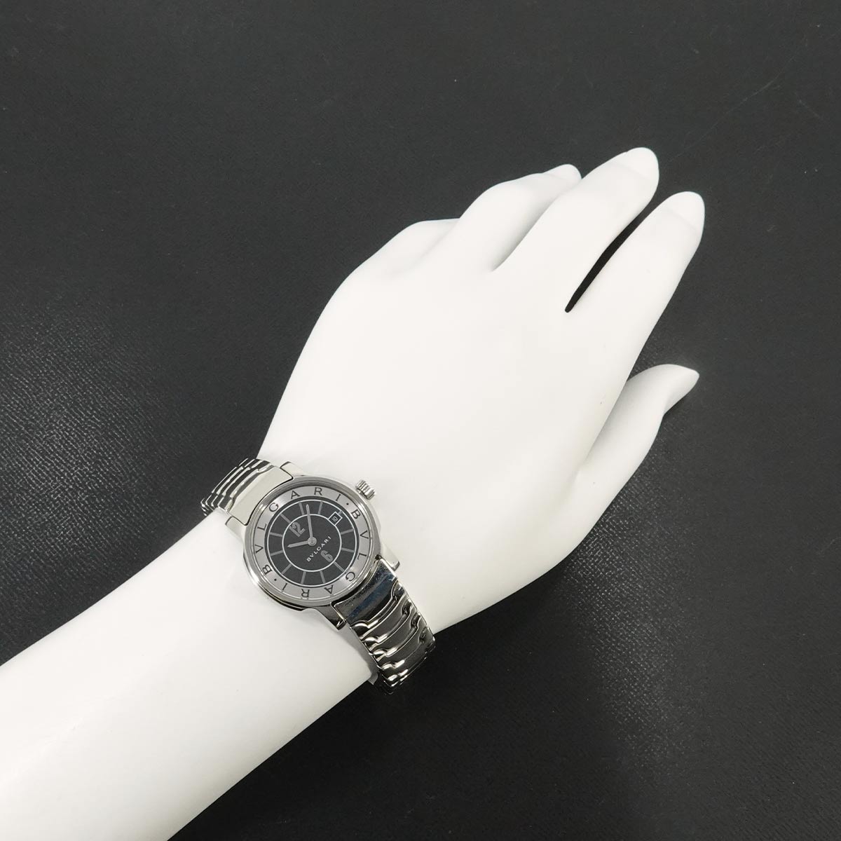 Solo tempo ST29S Date Quartz Black Dial Ladies Watch