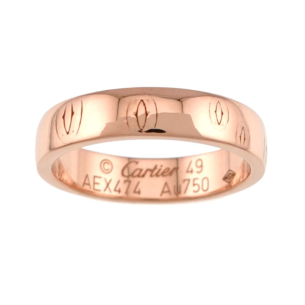 Happy birthday SM Ring 18K PG 750 size49 4.75-5(US)
