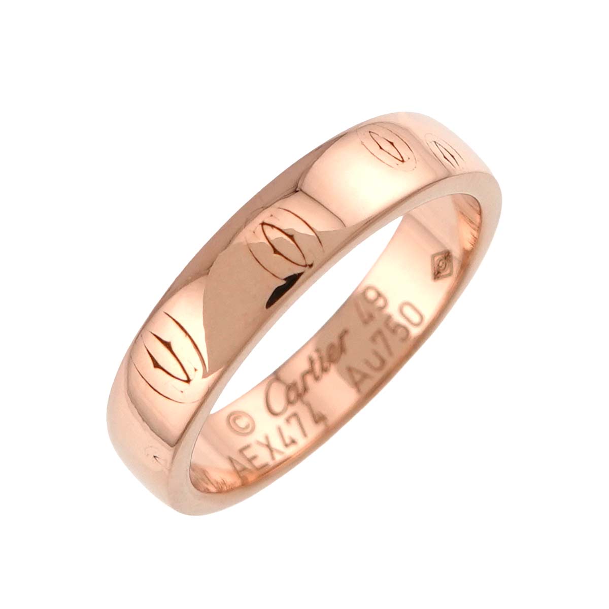 Happy birthday SM Ring 18K PG 750 size49 4.75-5(US)