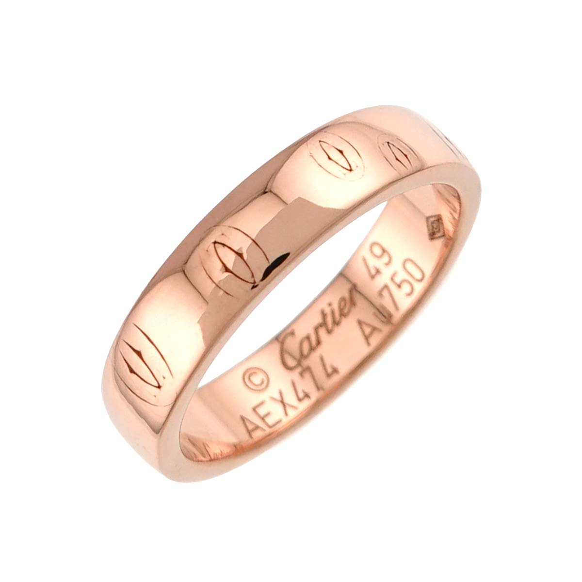 Happy birthday SM Ring 18K PG 750 size49 4.75-5(US)