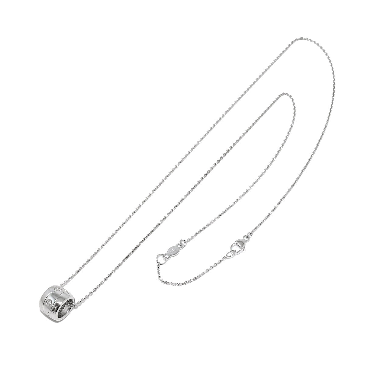 Fusion Diamond Necklace 18K WG 750