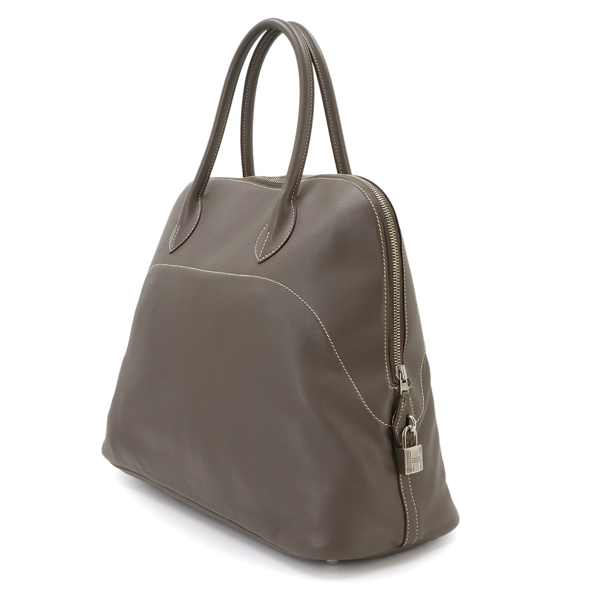 Bolide Relax 40 Hand Bag Veau Sikkim Etain Purse