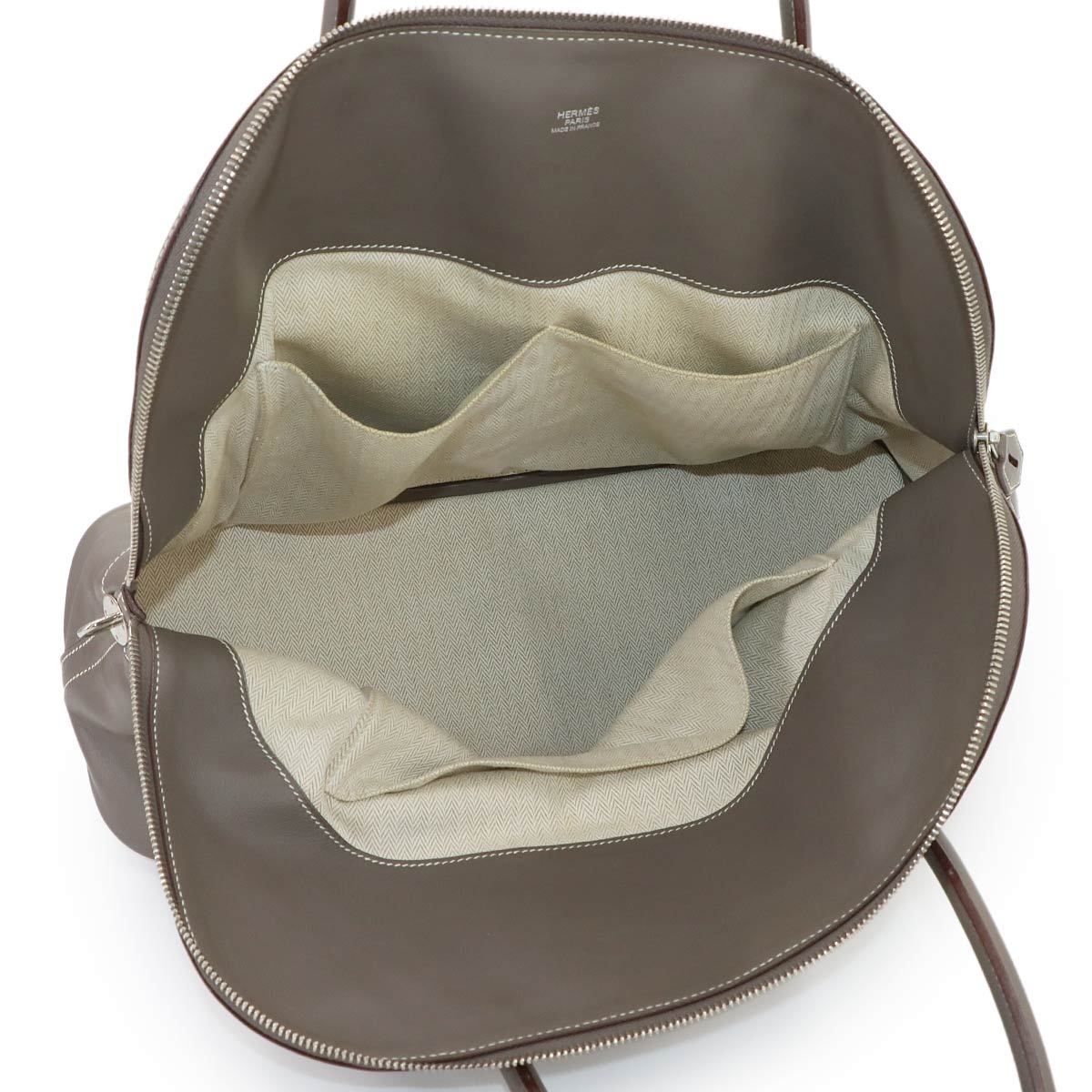 Bolide Relax 40 Hand Bag Veau Sikkim Etain Purse