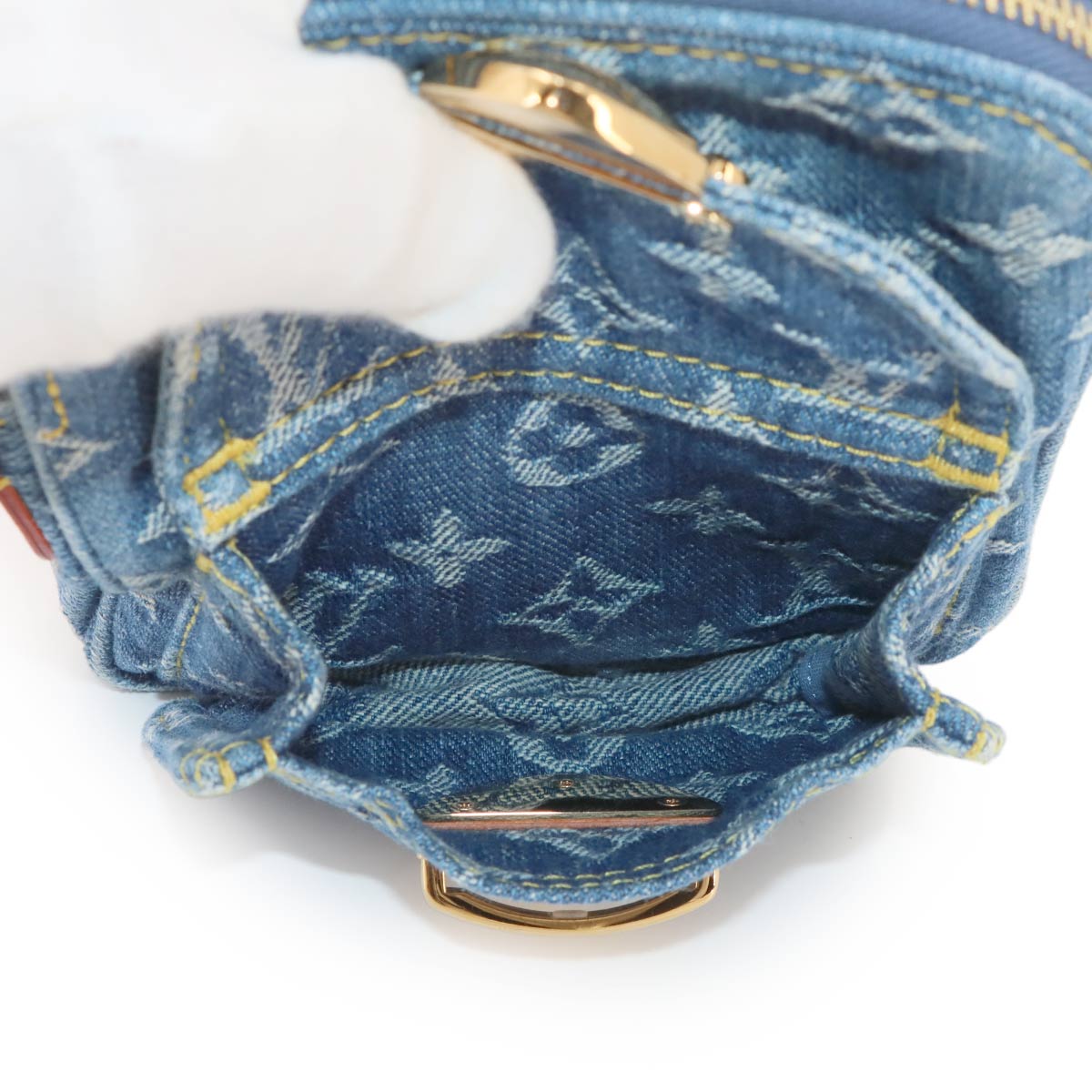 LV Remix Monogram Denim Fairfax Pochette Shoulder Bag