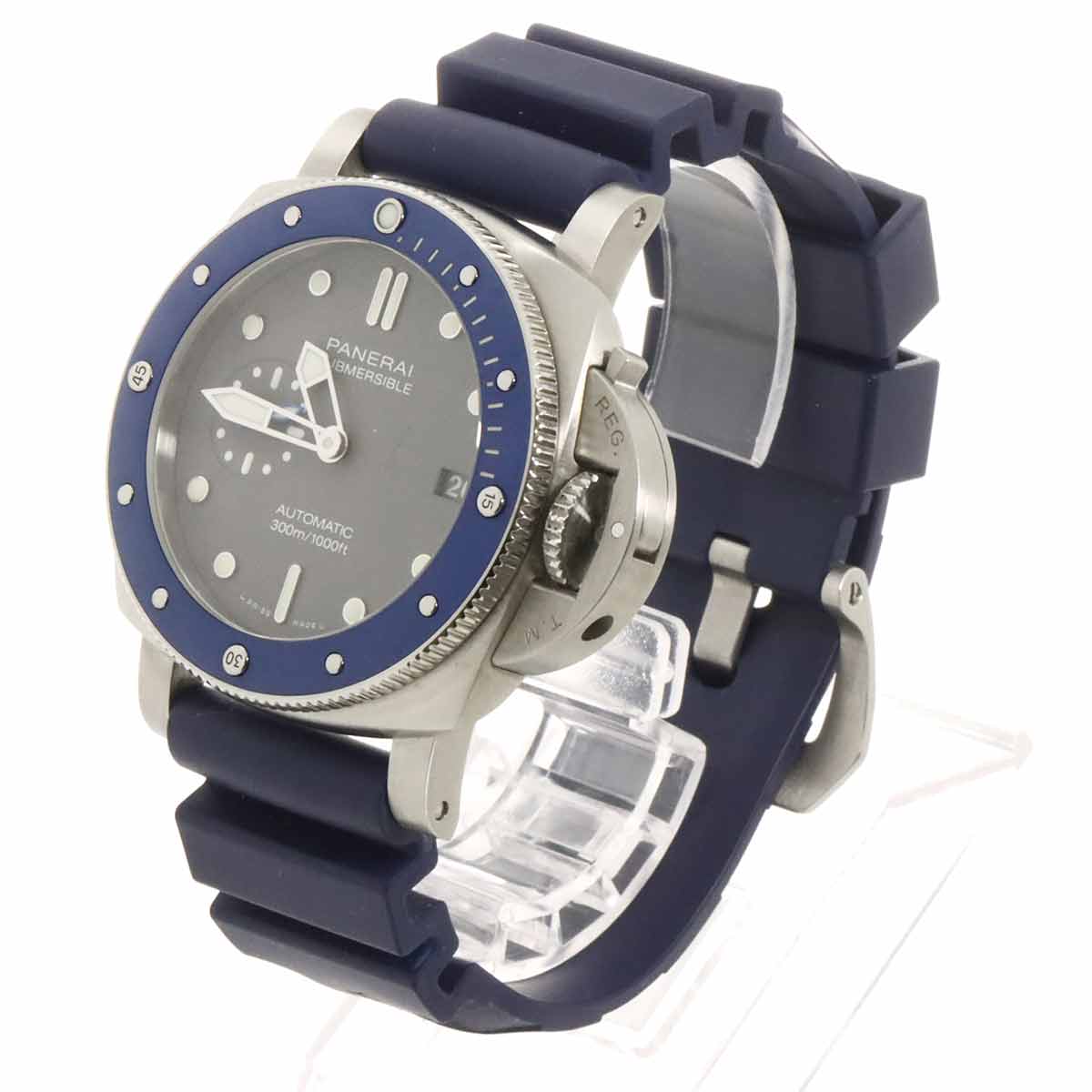 Submersible PAM00959 Automatic Date Gray Dial Mens Watch