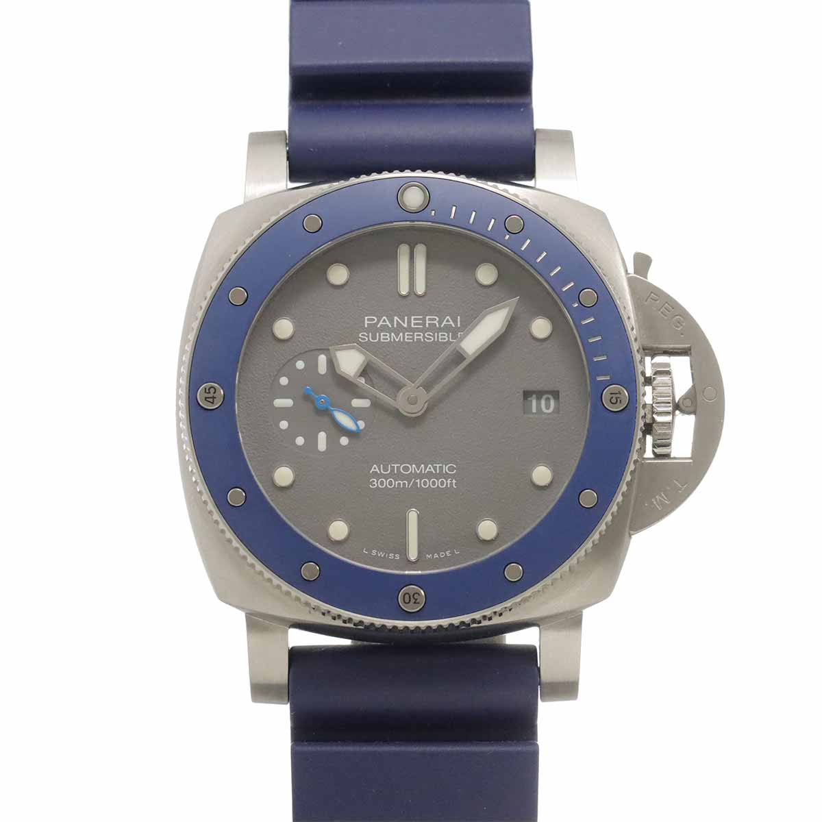 Submersible PAM00959 Automatic Date Gray Dial Mens Watch