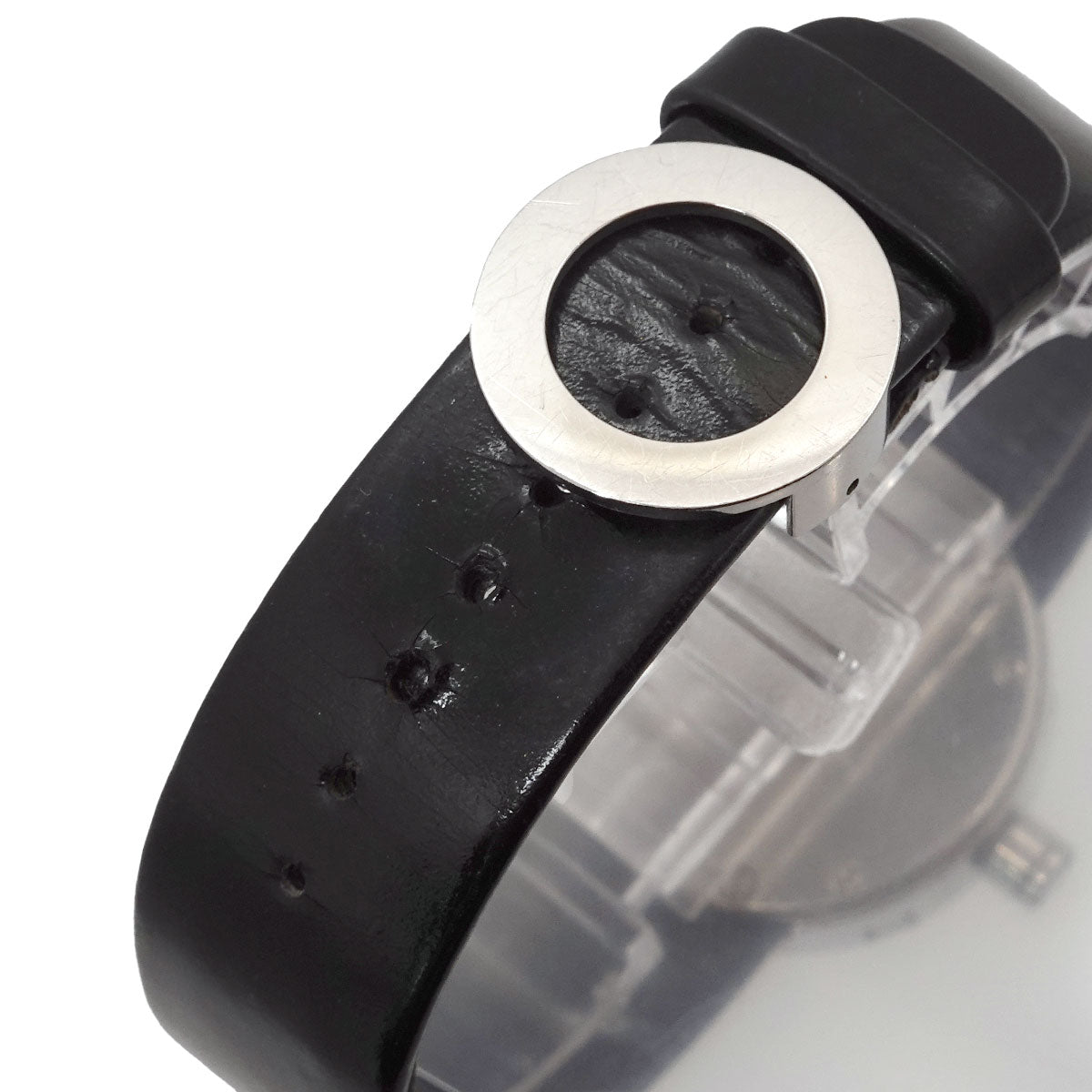 La Ronde H0579 Quartz Black Dial Enamel Ladies Watch