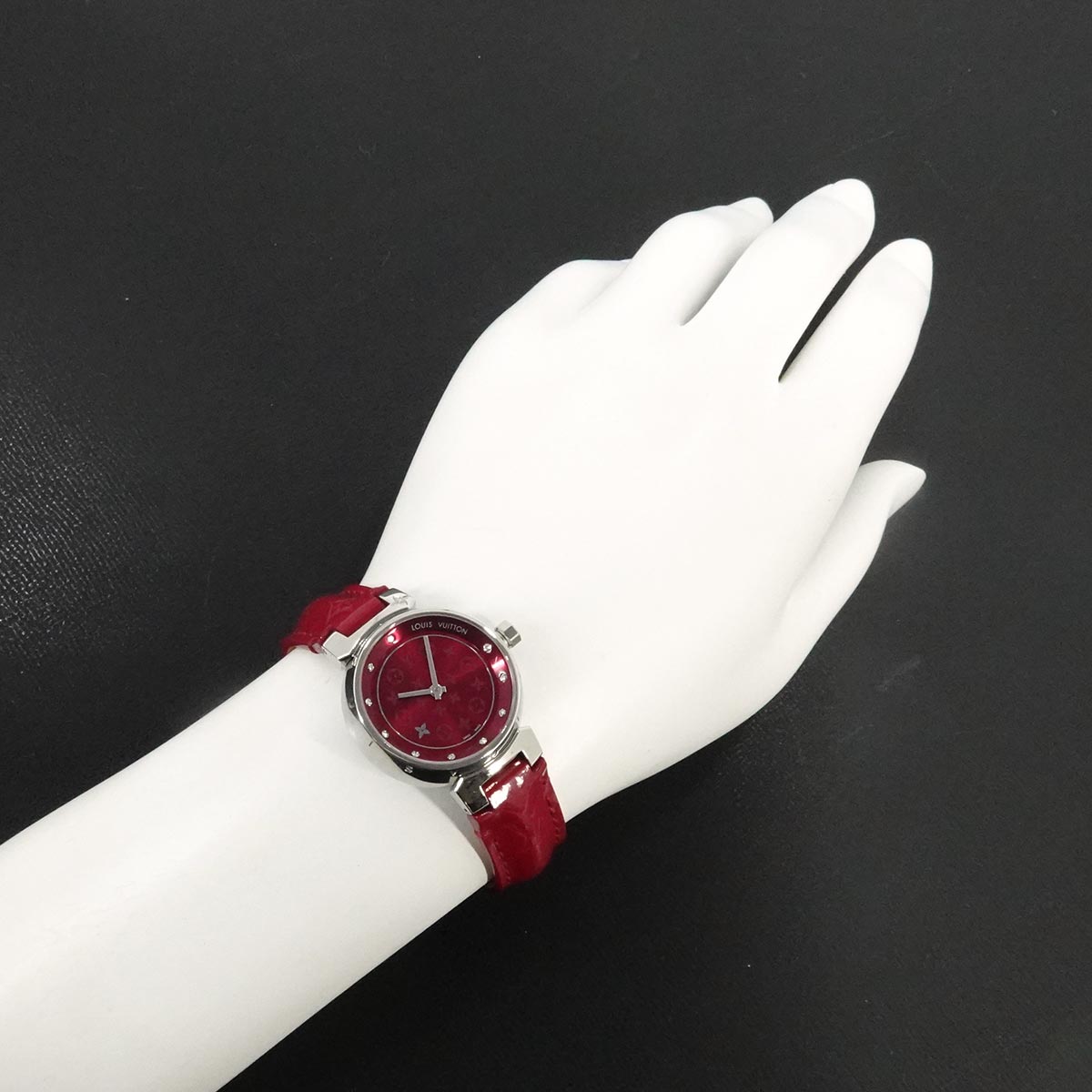 Tambour Disc Q12MC PM Ladies 10P Diamond Ladies Watch