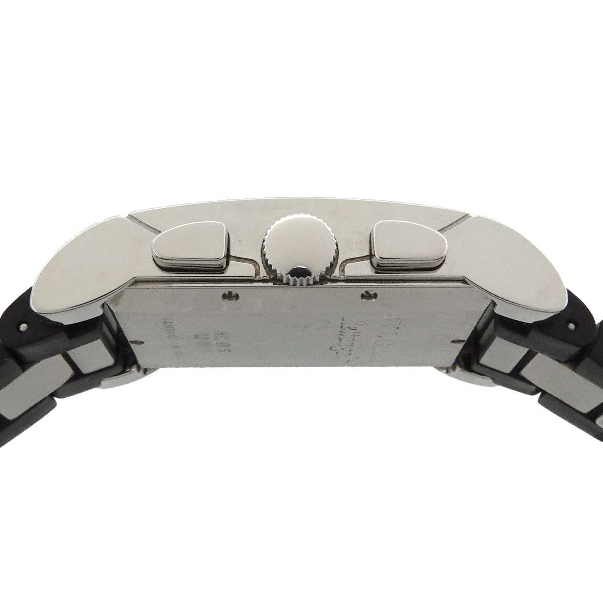 Rettangolo Chronograph RTC49S Date Quartz Black Dial Mens