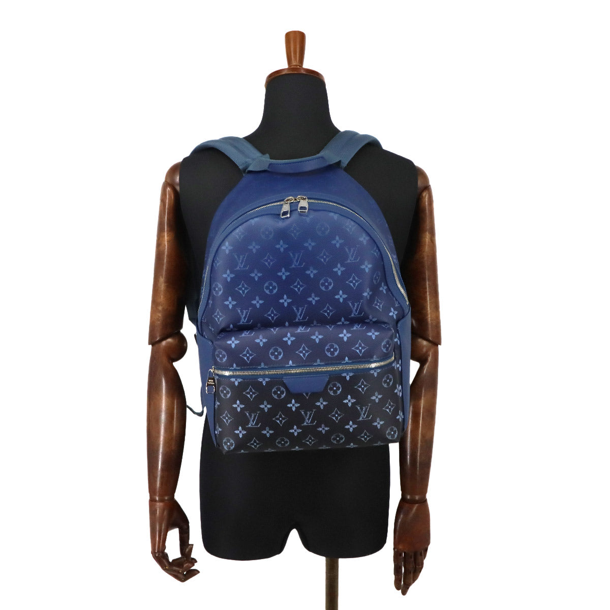 Monogram Gradient Discovery Backpack PM Blue M11590
