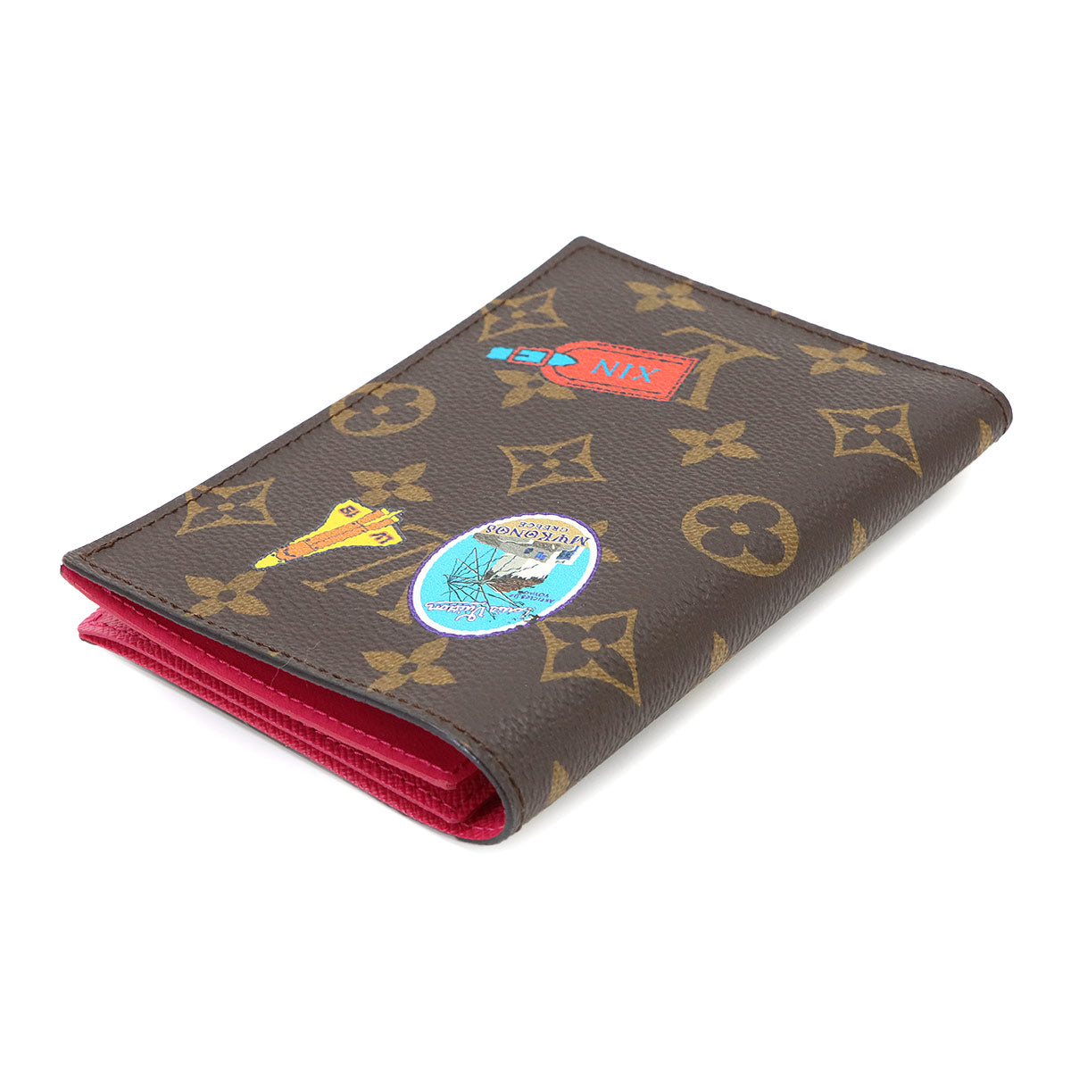 Monogram My LV World Tour Couverture Passport Cover NM