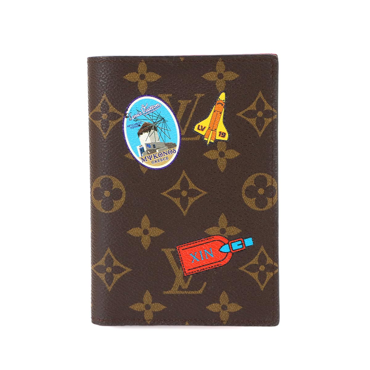 Monogram My LV World Tour Couverture Passport Cover NM