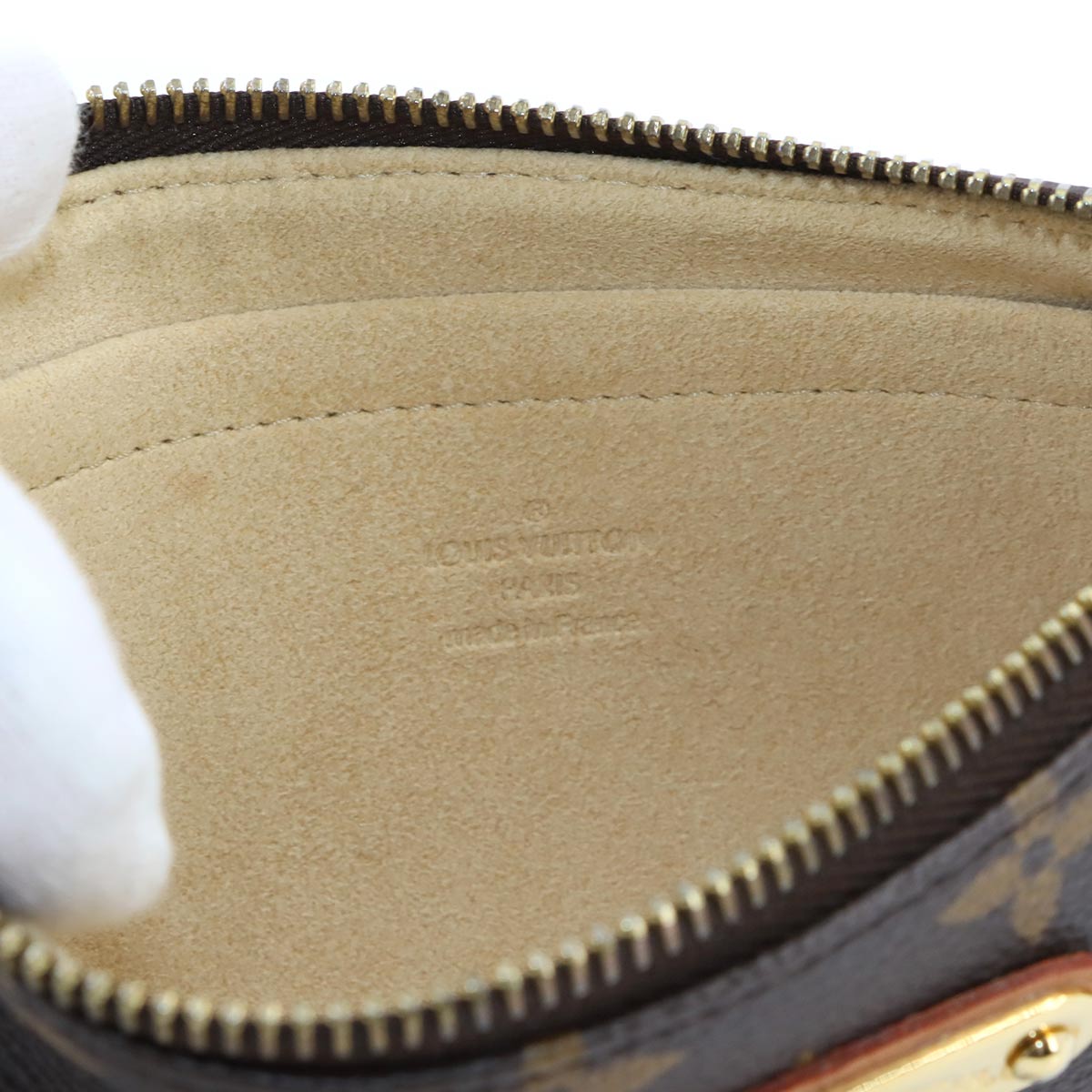 Monogram Pochette Milla MM Hand Bag Pouch Brown M60094