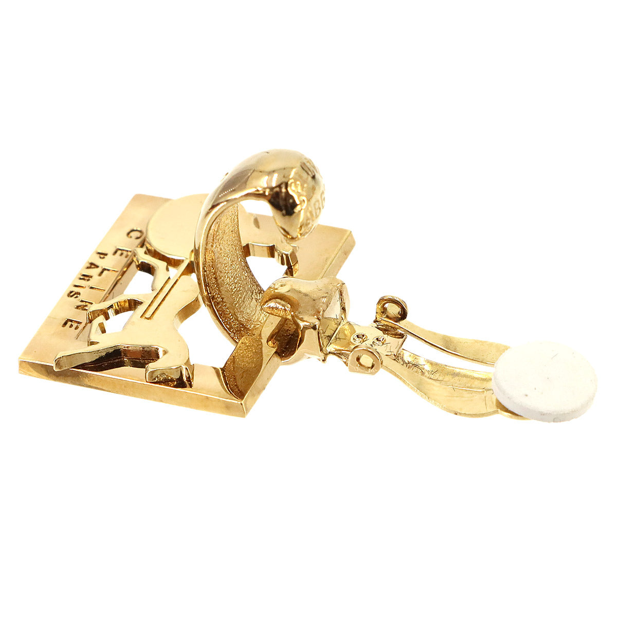 Earrings Gold Vintage Accessory