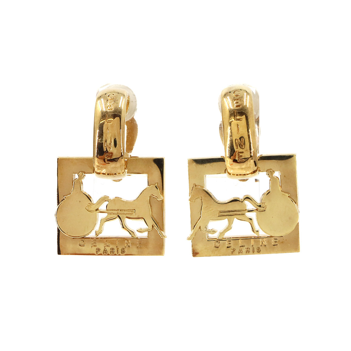 Earrings Gold Vintage Accessory