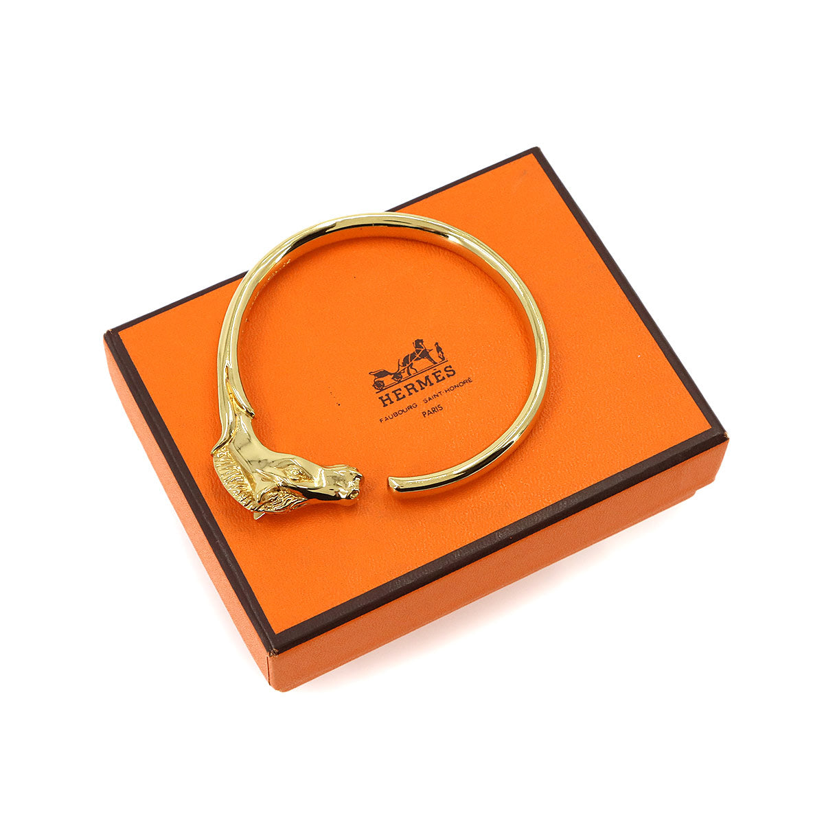 Cheval Horse Bangle Gold Accessory Bracelet