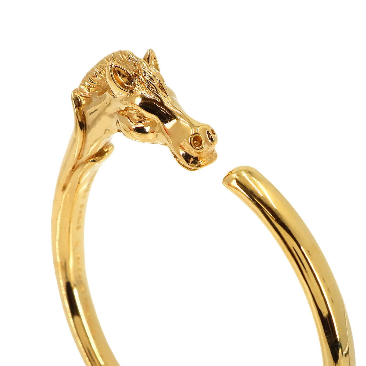 Cheval Horse Bangle Gold Accessory Bracelet