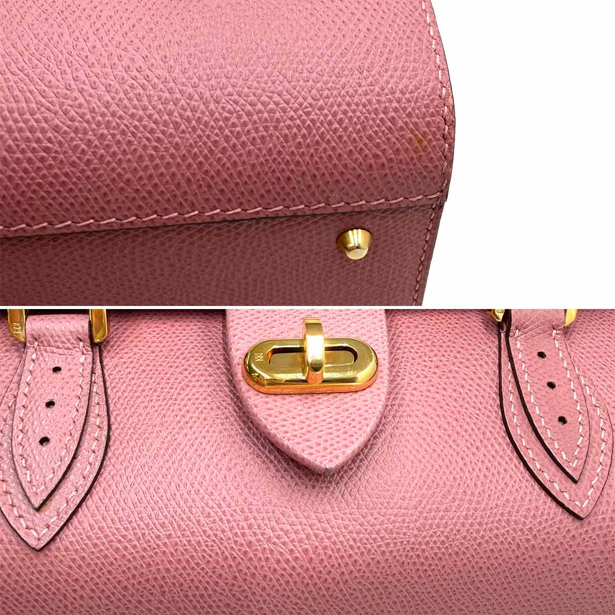 Orsay Hand Bag Leather Pink Purse