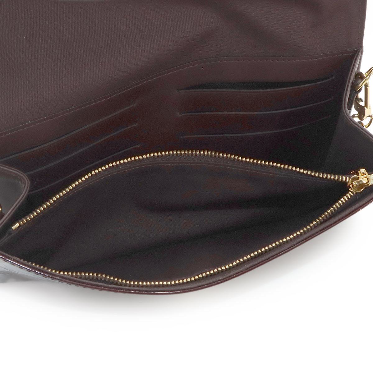 Monogram Vernis Rossmore MM Clutch Shoulder Bag M91549