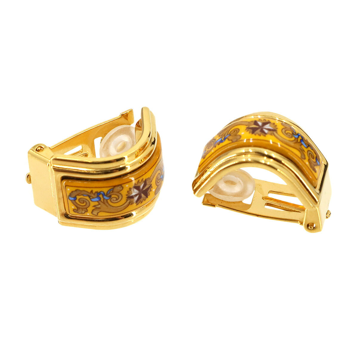 Email Earrings Yellow Gold Accessory Clip