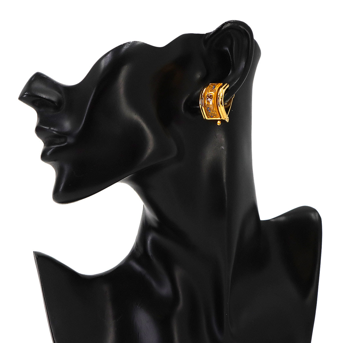 Email Earrings Yellow Gold Accessory Clip