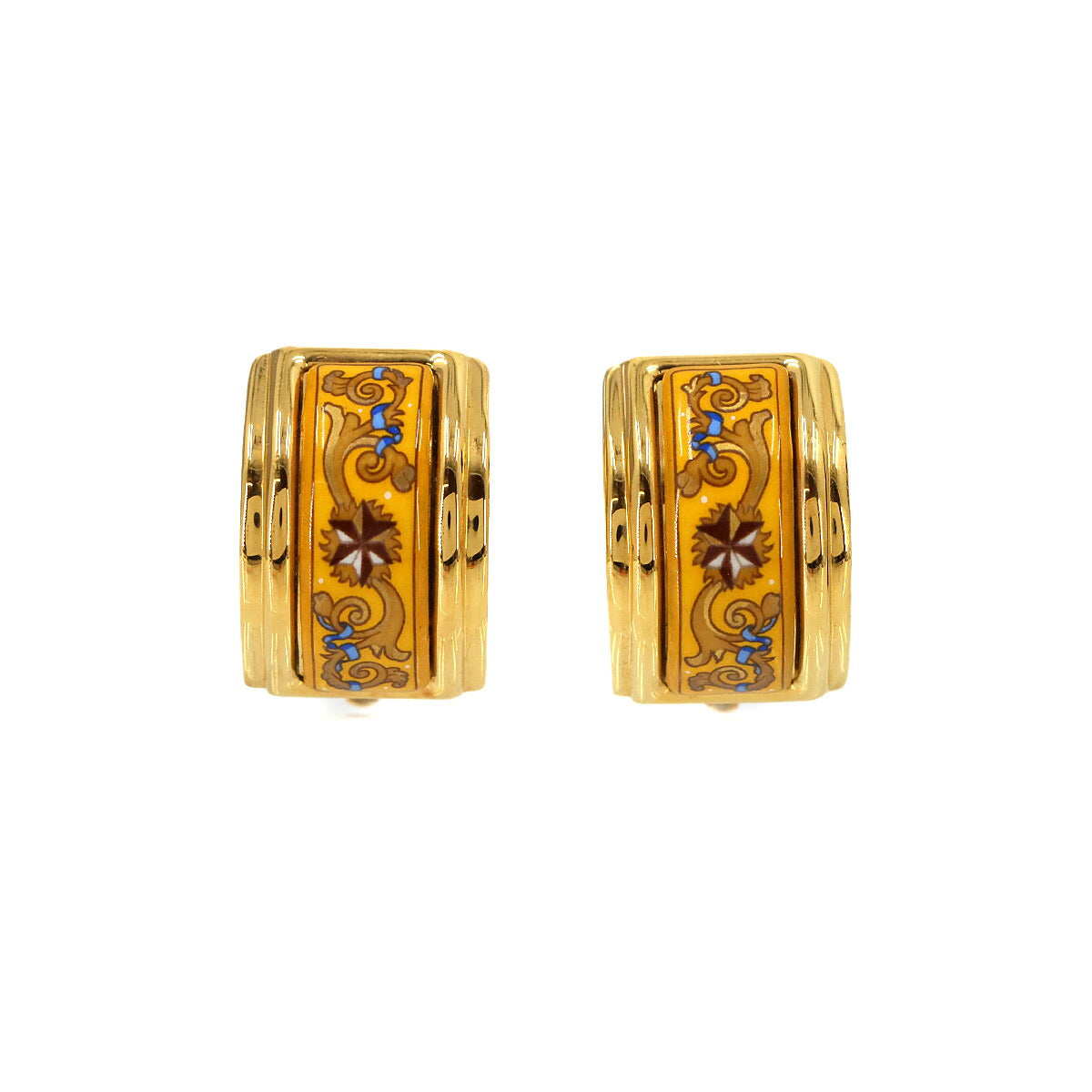 Email Earrings Yellow Gold Accessory Clip