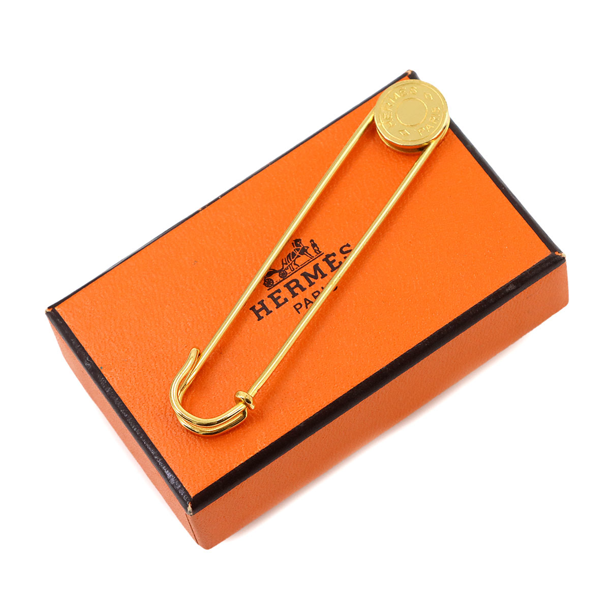 Sellier Pin Brooch Gold Accessory