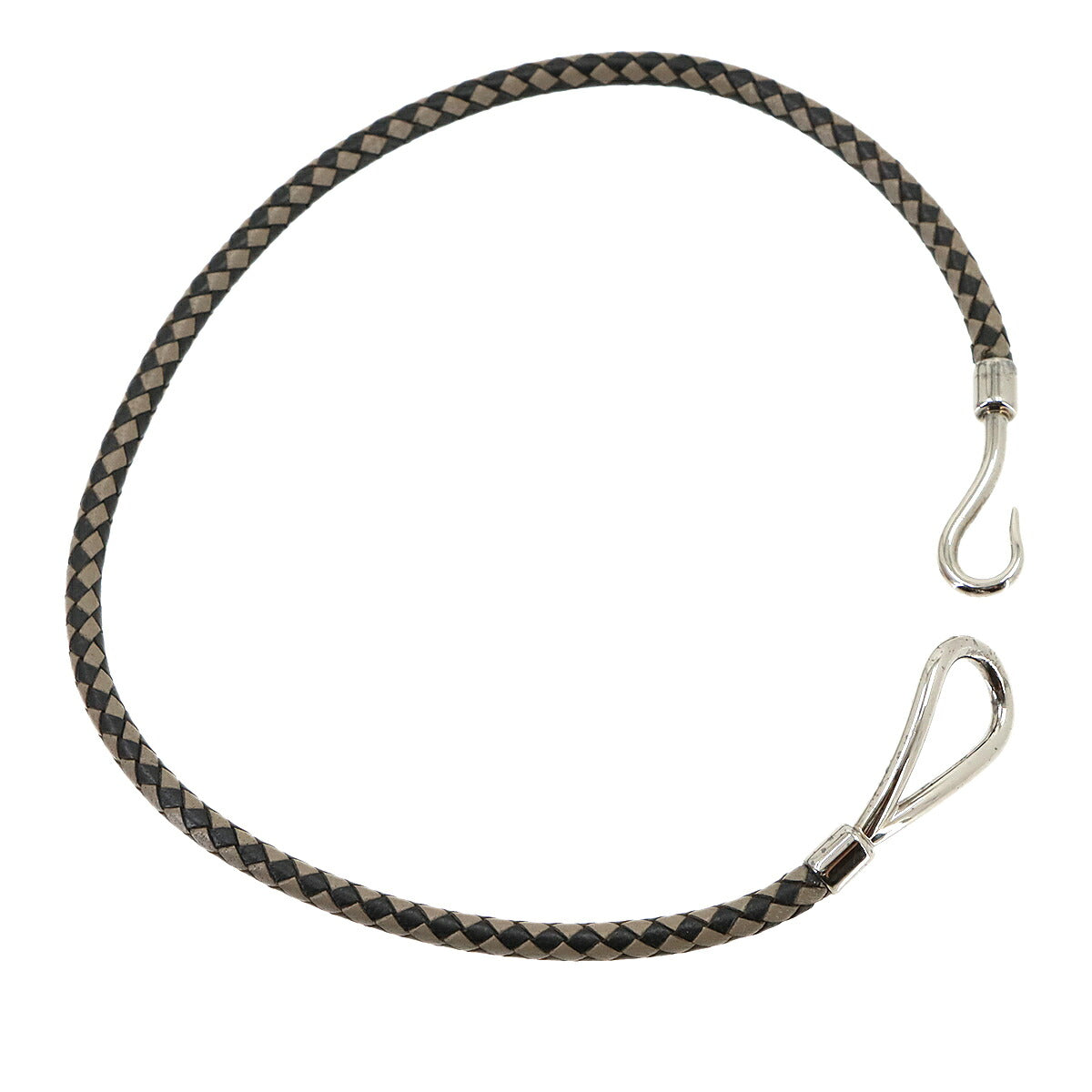 Jumbo Bracelet Leather Black Beige Accessories