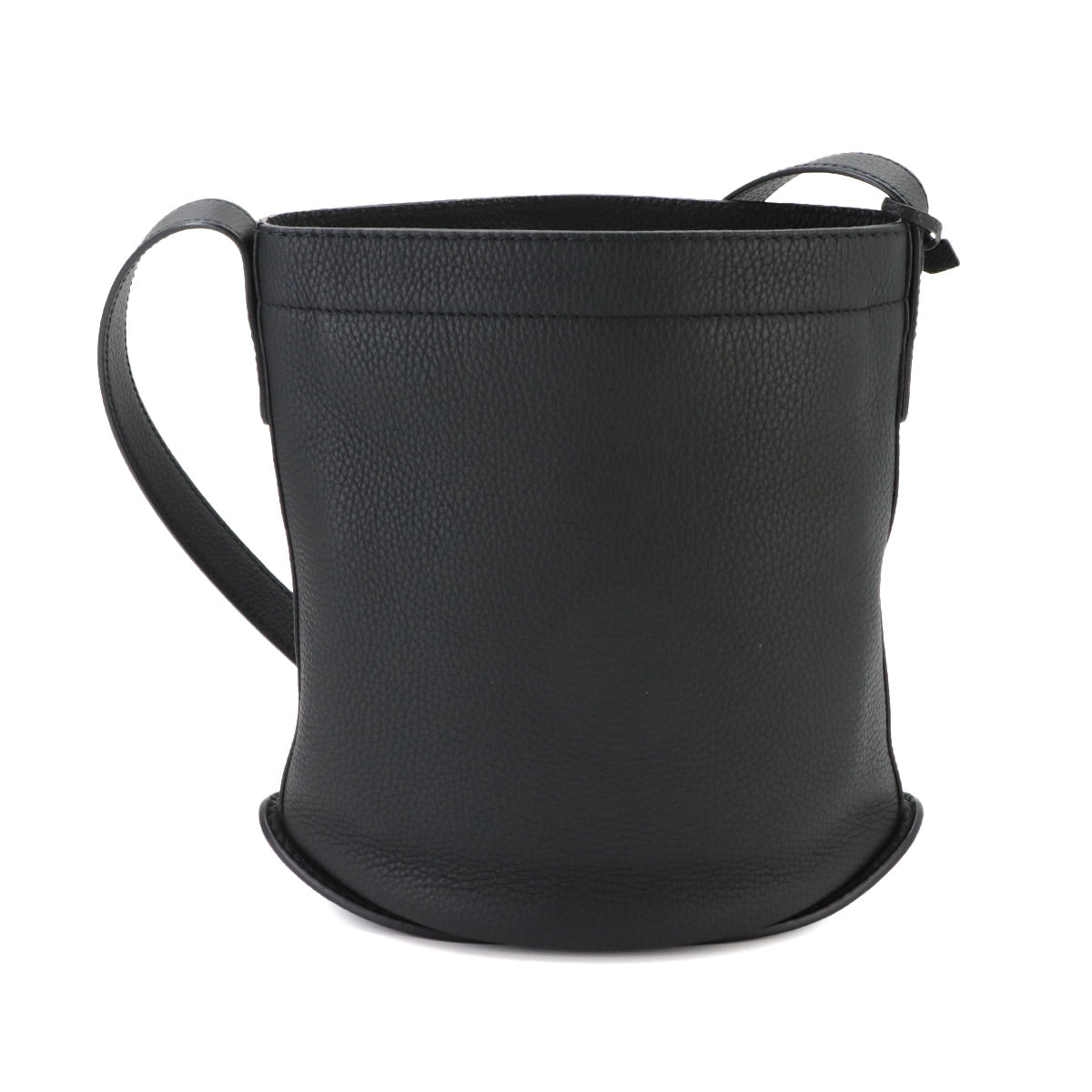 Pin Daily Surpique MM Shoulder Bag Leather Black Purse