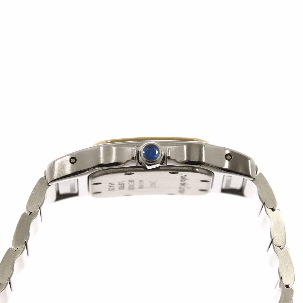 Santos Galbee W20012C4 750 YG Cream Dial Ladies Watch