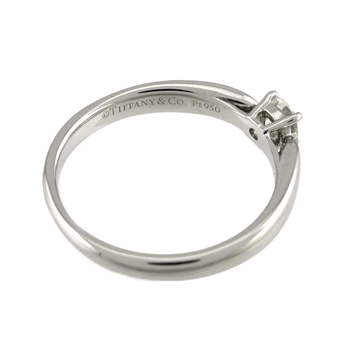 Harmony Ring Diamond 0.19ct Pt Platinum size4.5(US)