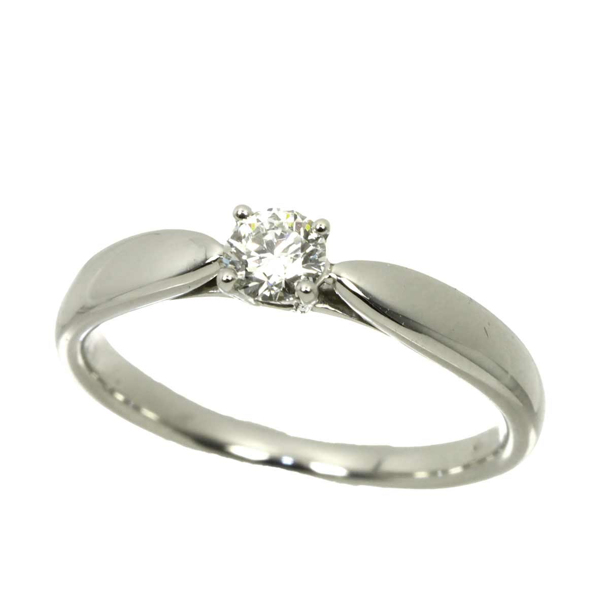 Harmony Ring Diamond 0.19ct Pt Platinum size4.5(US)