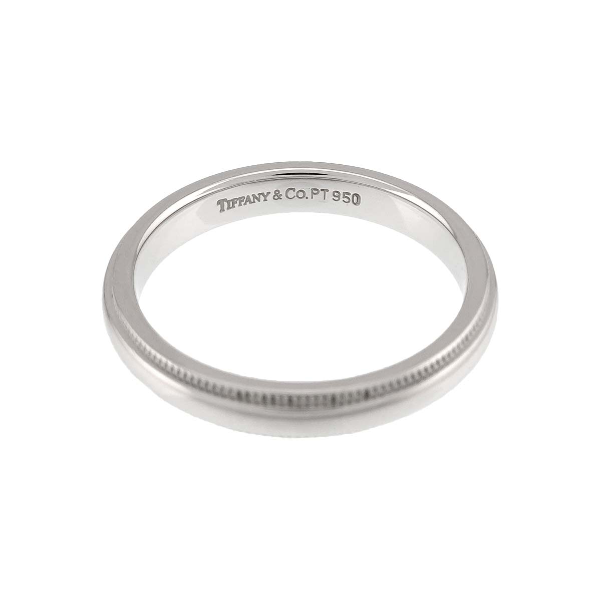 Milgrain Band Ring Pt Platinum Size5.75-6(US)