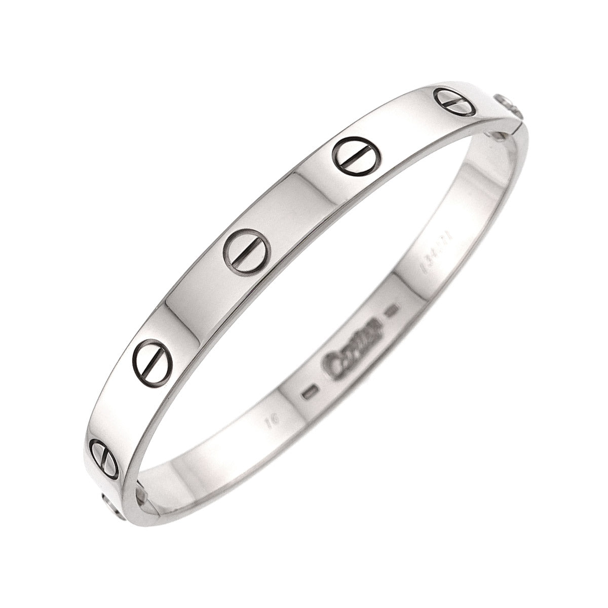Love Bracelet 18K White Gold 750 Size16
