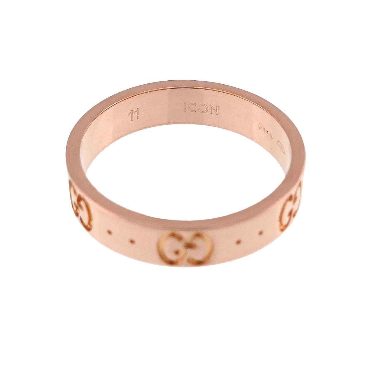 Icon Ring 18K PG Pink Gold 750 Size11 5.25-5.5(US)