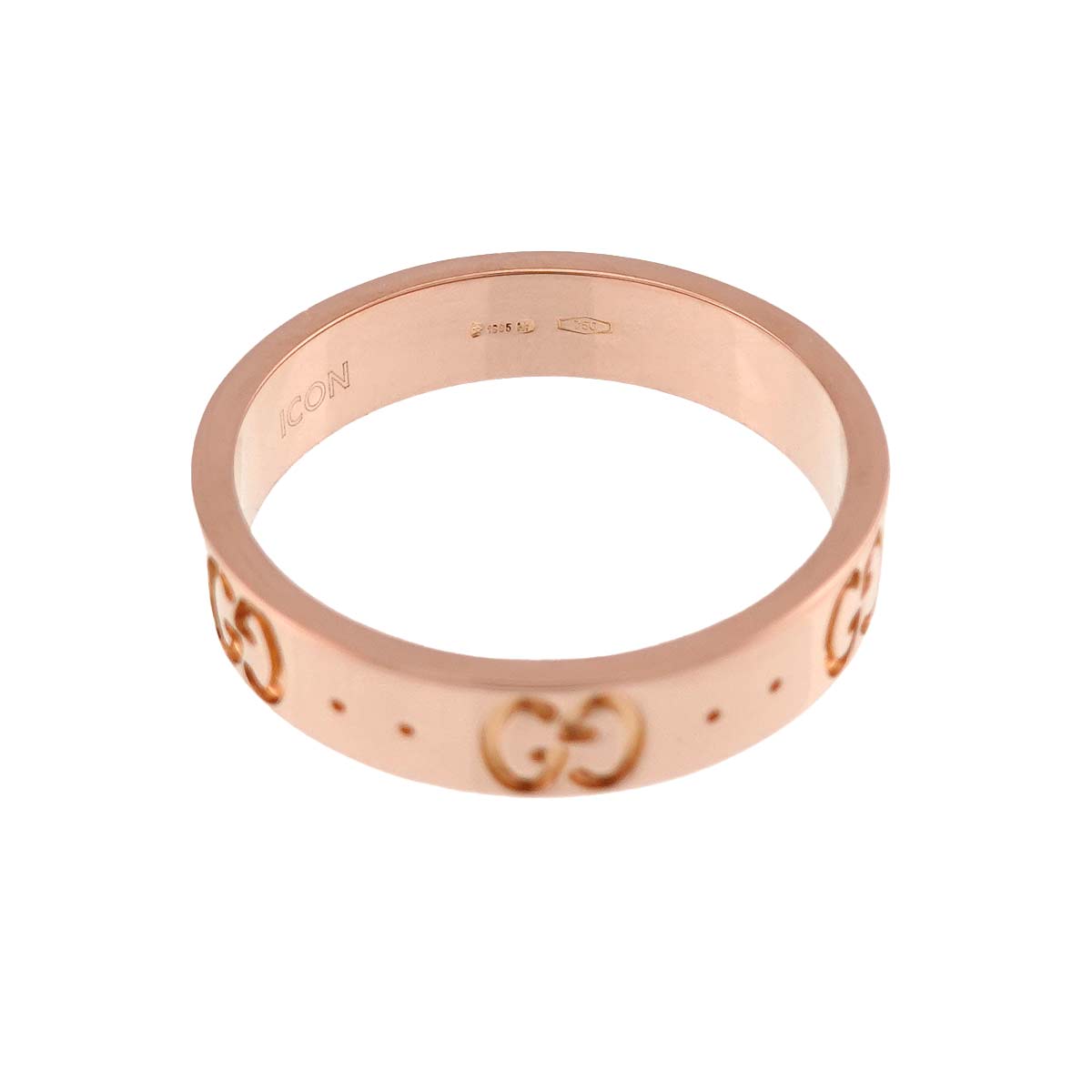 Icon Ring 18K PG Pink Gold 750 Size11 5.25-5.5(US)