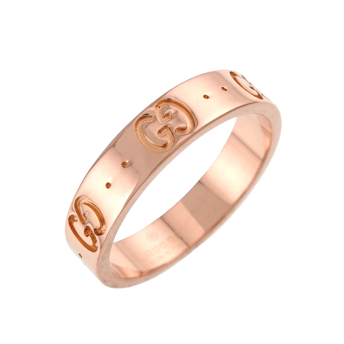 Icon Ring 18K PG Pink Gold 750 Size11 5.25-5.5(US)