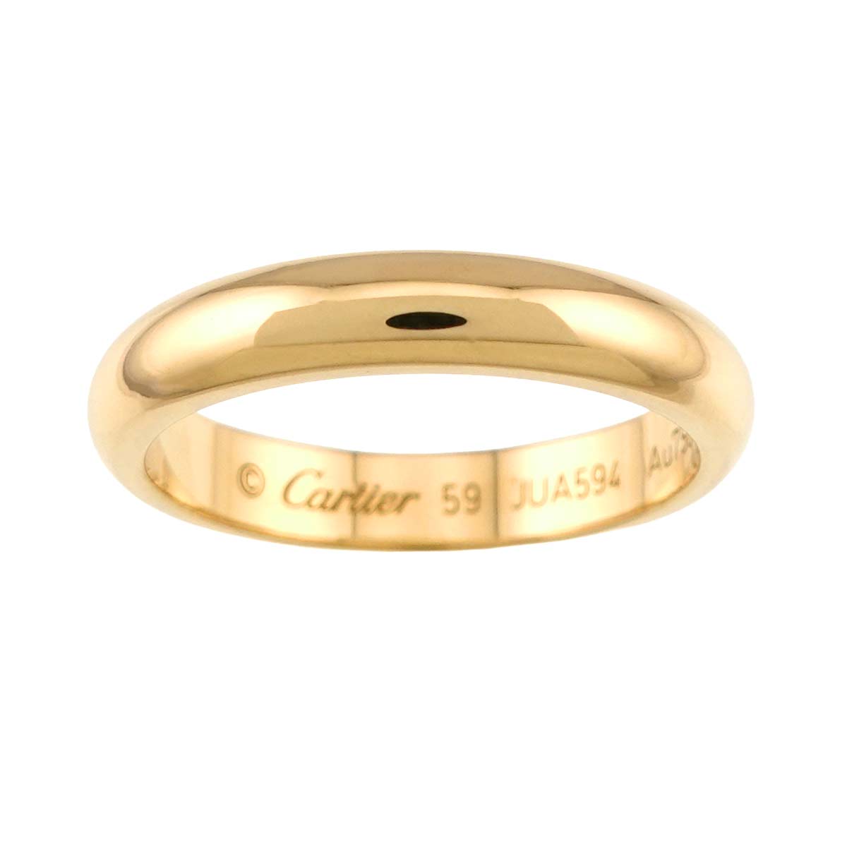 Classic Ring 18K Yellow Gold 750 size59 8.25-8.75(US)