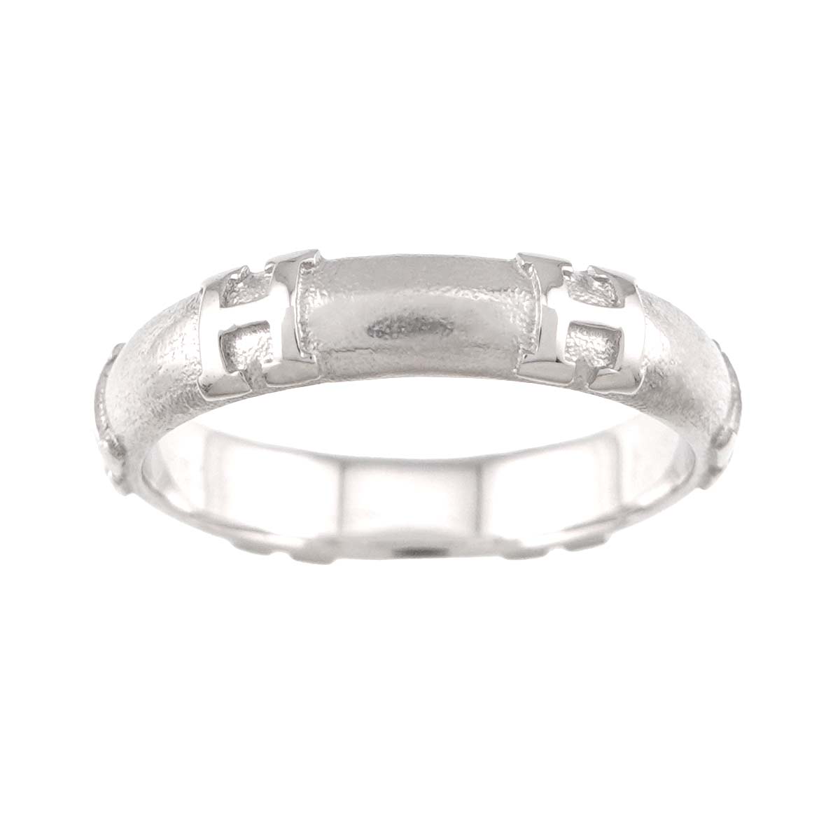 Ring 18K White Gold 750 Size58 8.25(US)