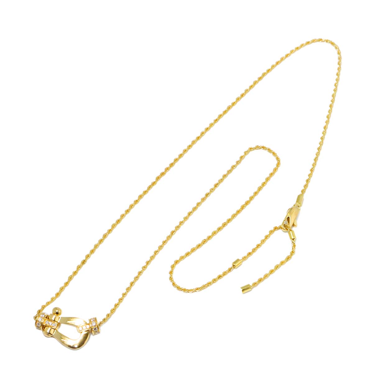 Force10 Diamond MM Necklace 18K Yellow Gold 750