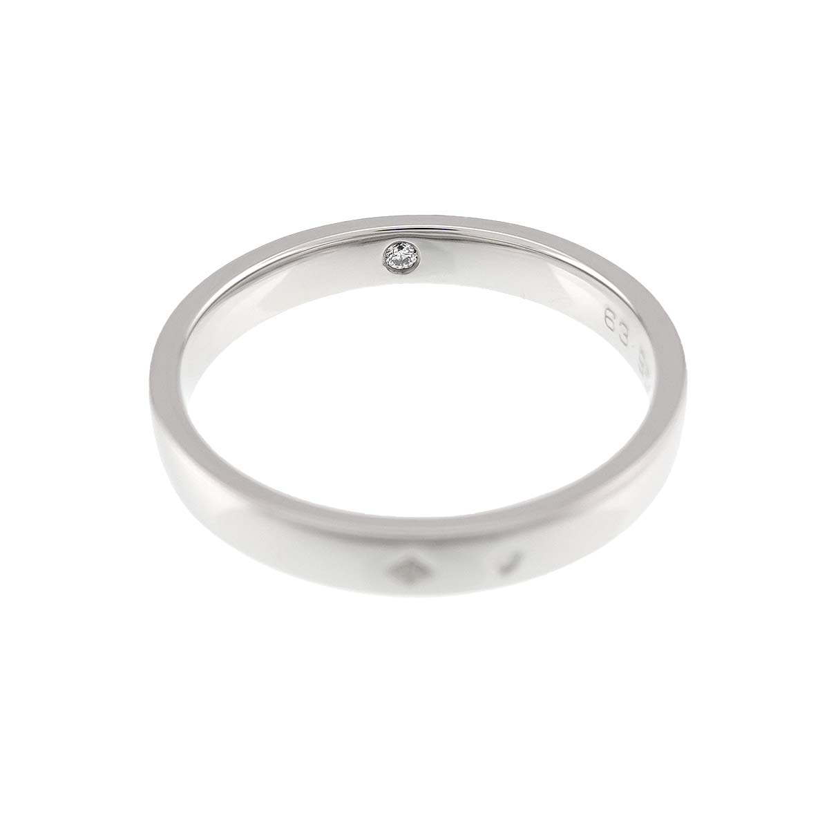 Eternelles Diamond 1P Ring Pt size63 10-10.25(US)