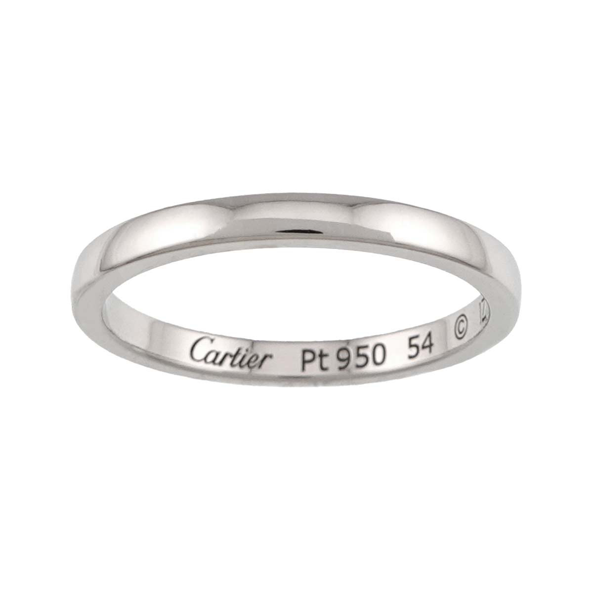 Ballerine Ring Pt Platinum size54 6.75(US)
