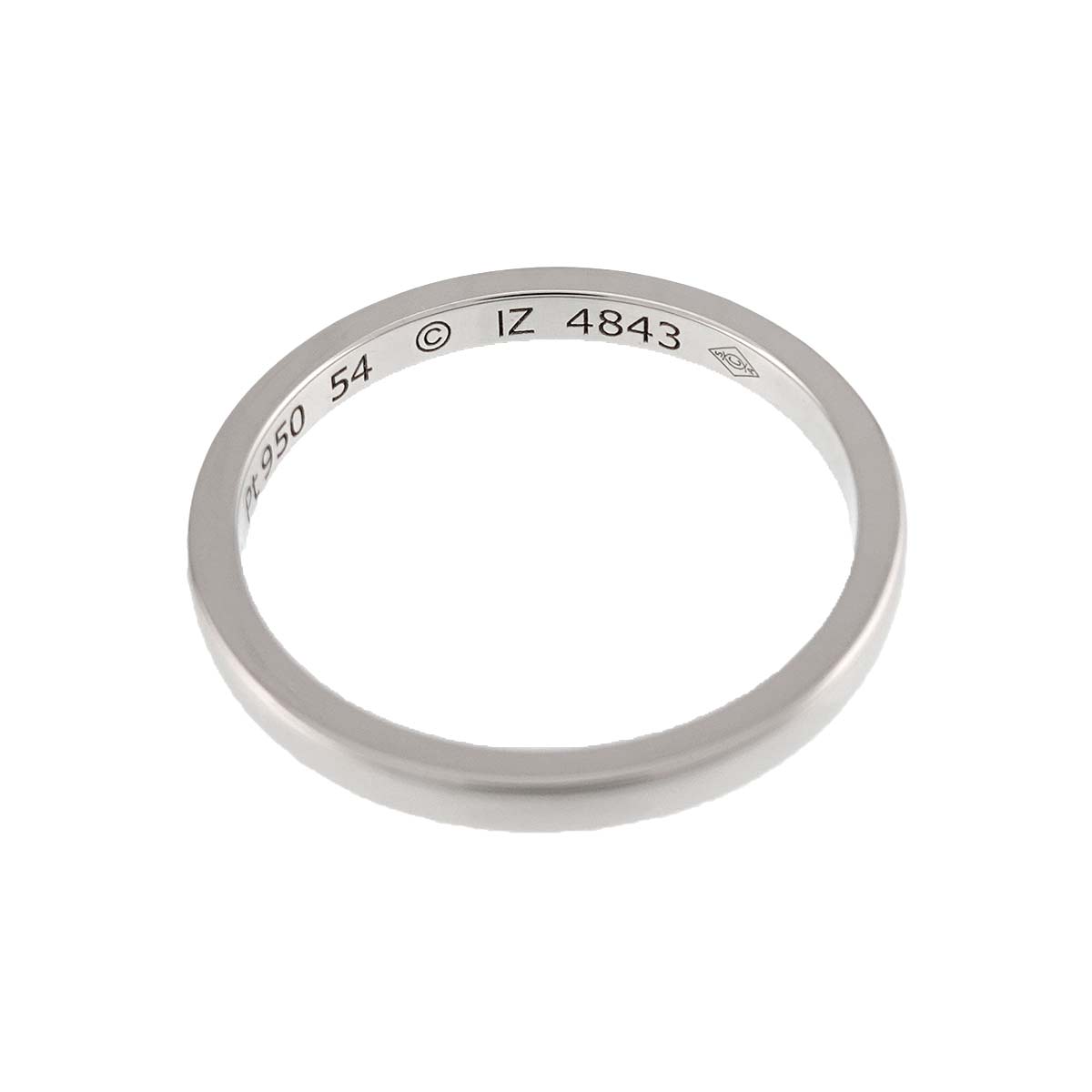 Ballerine Ring Pt Platinum size54 6.75(US)