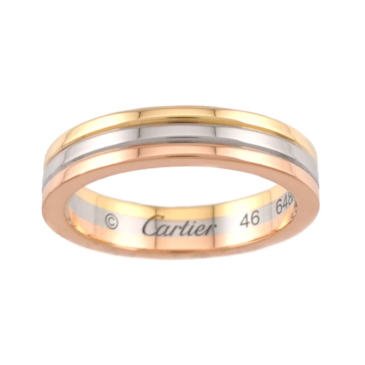 VENDOME Ring 18K YG WG PG 750 Size46 3.75(US)