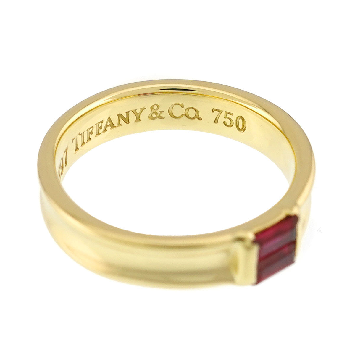 Ruby Ring 18K YG 750 size6(US)