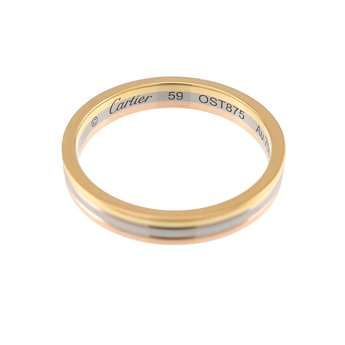 VENDOME Ring 18K YG WG PG 750 Size59 8.25-8.75(US)