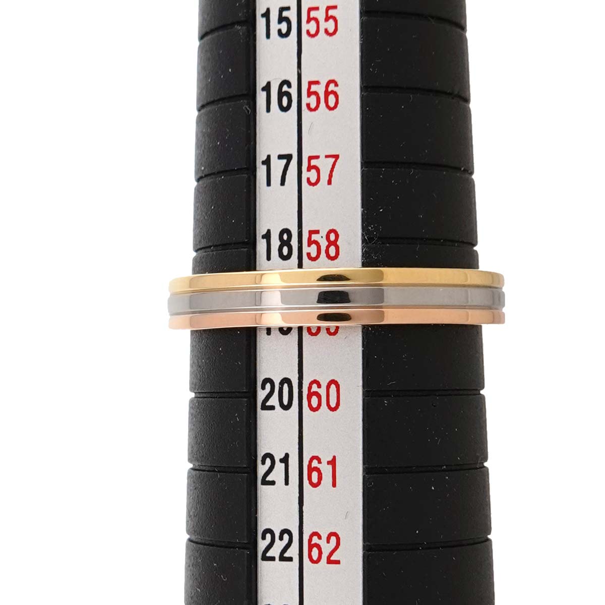 VENDOME Ring 18K YG WG PG 750 Size59 8.25-8.75(US)