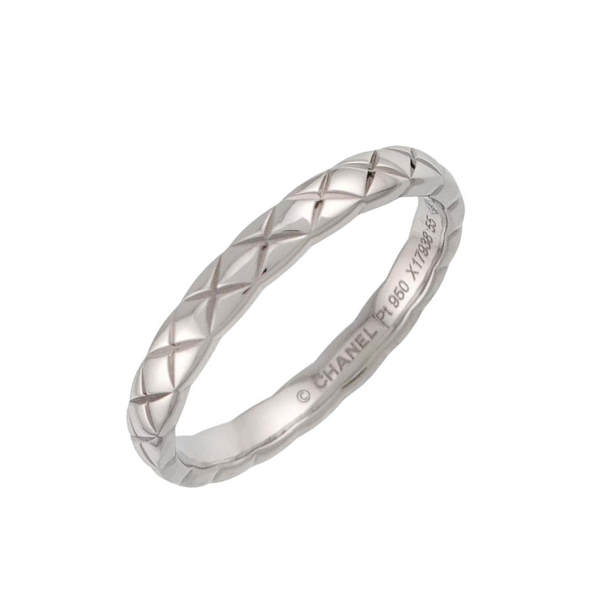 Coco Crush Ring SM Platinum size55 6.75-7.25(US)