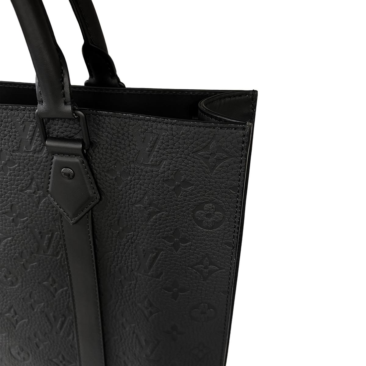 Monogram Taurillon Sac Plat 2way Tote Bag Leather M21866