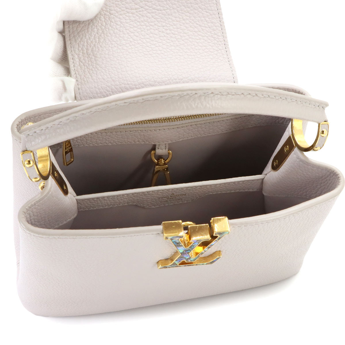 Capucines BB 2way Hand Shoulder Bag Brume M58718 Purse